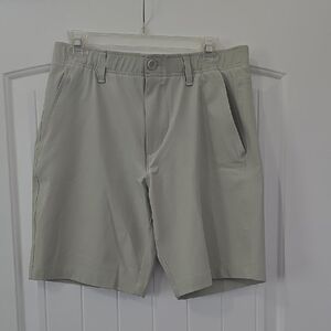 Under Armour Men's Tan Flat Front Shorts